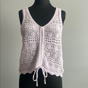 Jessica Simpson Light Purple Knit Tank Top